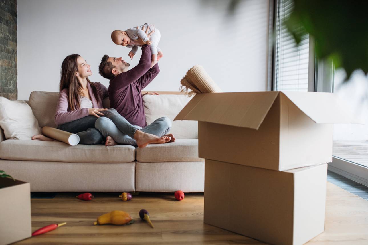 And baby makes three. BigHorn Kelowna can help you move with a newborn without added stress.