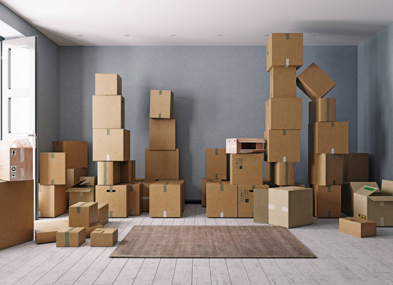 Calculate how many boxes you’ll need to pack for your household movers.