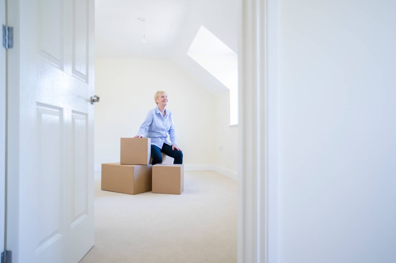 Retirees can rely on house movers to help them downsize from a larger home to a condo or smaller residence.