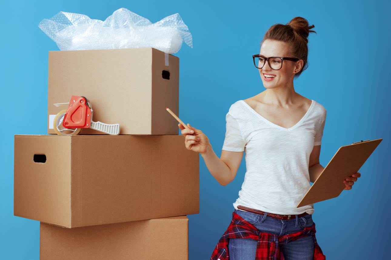 Get your moving boxes packed as soon as you know your moving date.